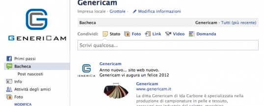 Siamo su Facebook